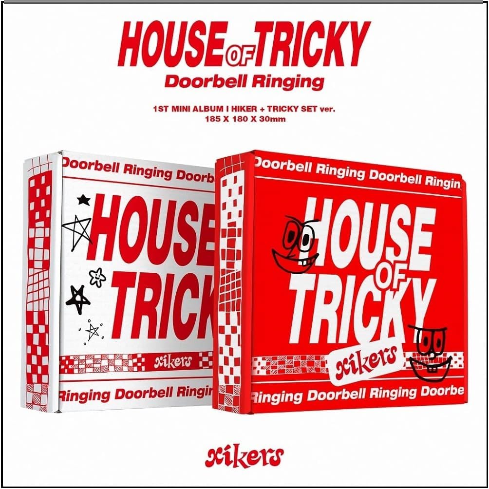 XIKERS - 1st Mini Album HOUSE OF TRICKY : Doorbell Ringing CD (Random ver.)