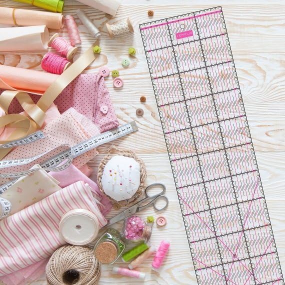 Semplix Schneidematten Set A2 Rollschneider Lineal Prym | A2 Schneidematte 60x45 cm selbstheilend mi