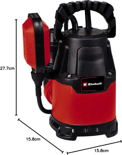 Einhell Tauchpumpe GC-SP 2275 (220 W, 7.500 Liter pro Stunde, max. Förderhöhe 6 m, flachabsaugend bi