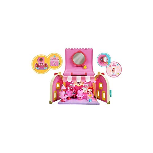 Rainbow Ruby – Lizenz Mini-Universum – Kosmetikkoffer – Schönheitssalon komplett – Spielzeug mit Zub