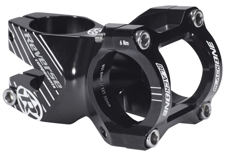 Reverse Vorbau Components Black One Enduro 0° Schwarz/Weiss 50.0 Millimeter, 50.0 Millimeter