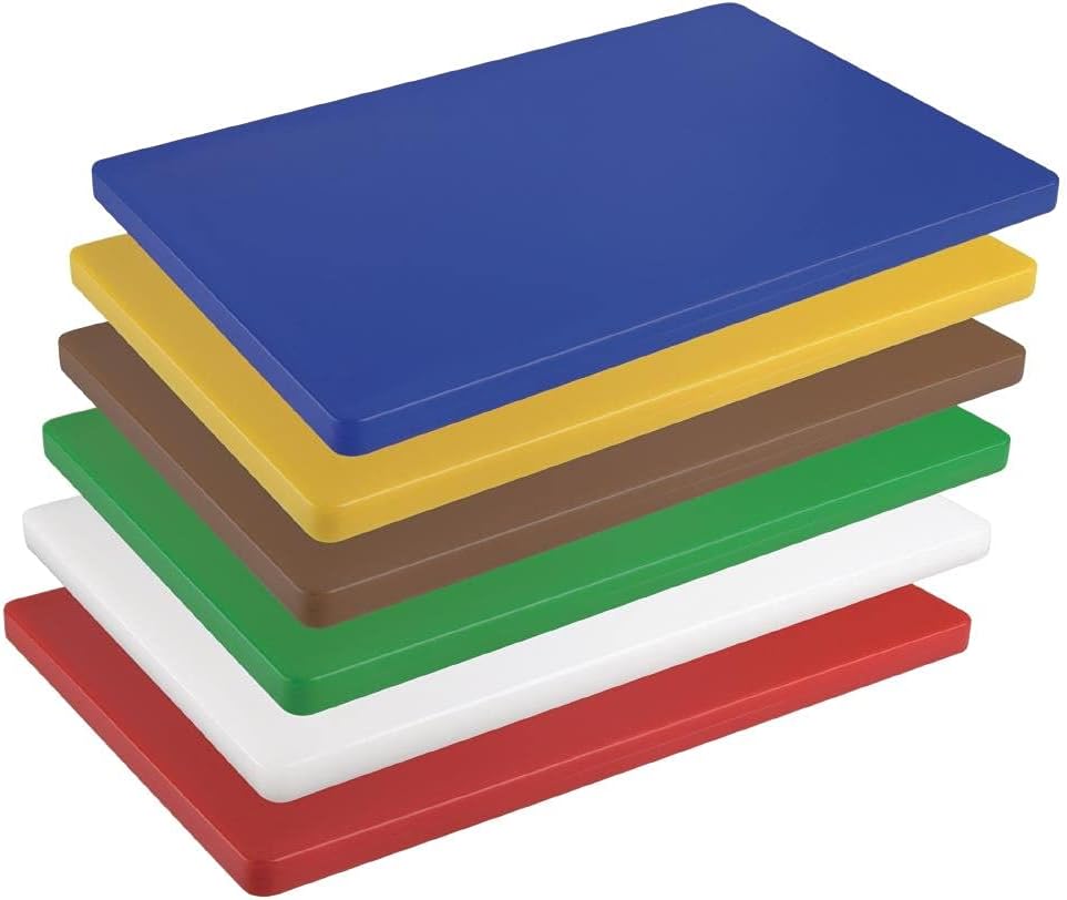 Hygiplas LDPE extra dikke snijplank geel 450x300x20mm Gelb, Gelb