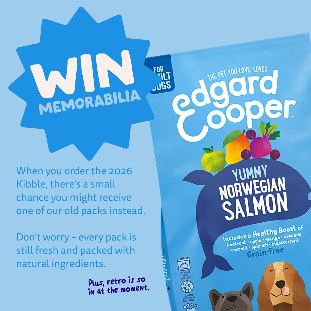 Edgard & Cooper Frischer Norwegischer Salmon 2.5kg, Trockenfutter für ausgewachsene Hunde, getreidef