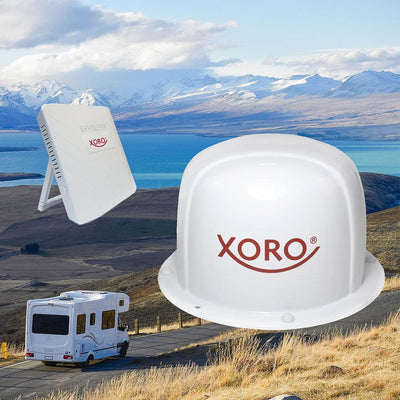 XORO MLT 400 - WiFi Router 4G LTE Antennensystem, speziell für Wohnwagen und Wohnmobile, WLAN Hotspo