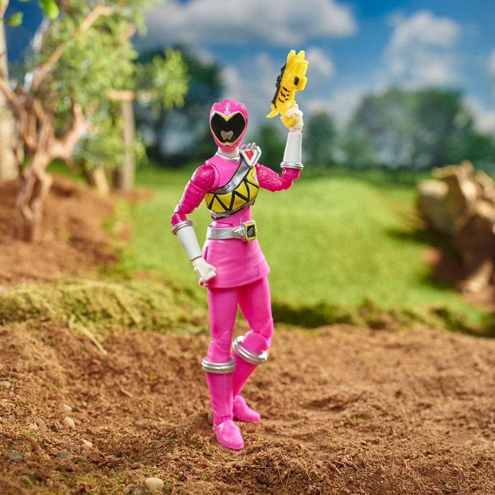 Power Rangers F4505 Figura Lightning Collection Pink Ranger Does not Apply Dino Charge PRG Narrator,