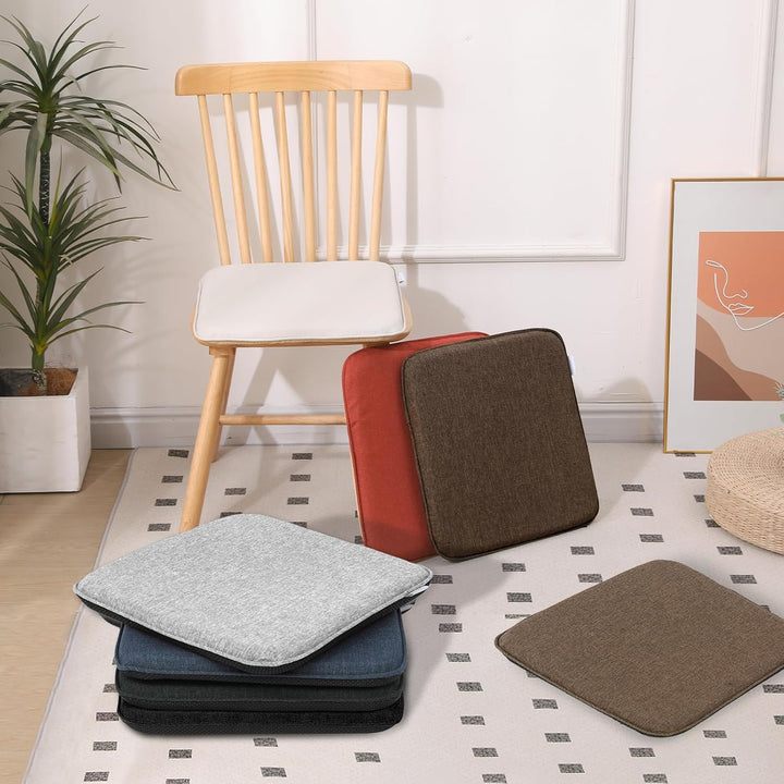 RACE LEAF 2er Set 40,5x40,5 cm Memory Foam Slow Rebound Sitzkissen Indoor Household Sitzkissen Wasse