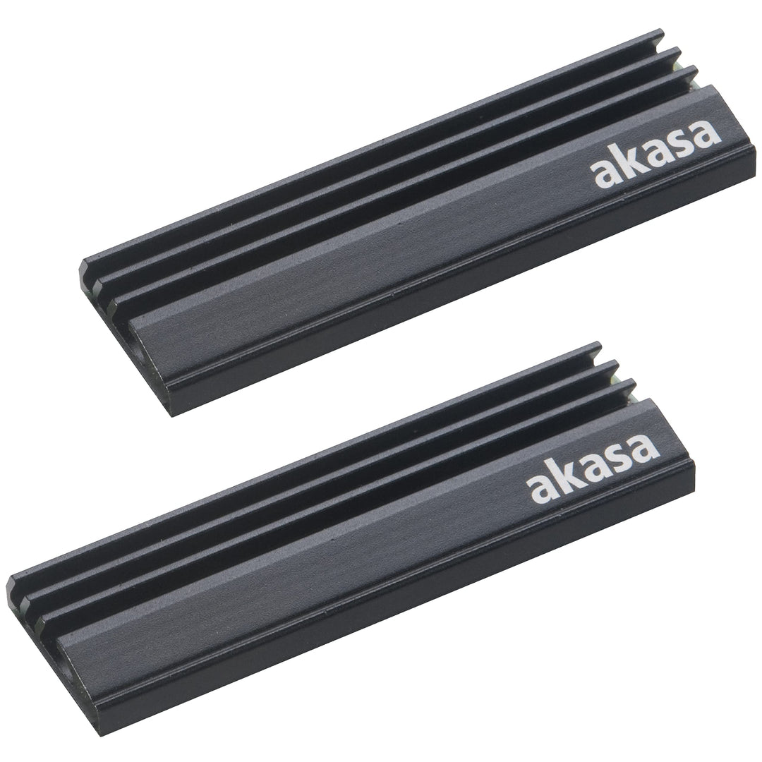 Akasa M.2 SSD Heat Sink Aluminum Heatsink with Thermal Tape 71x22x6.4mm Fits M.2 2280 SSD & PS5 Pro