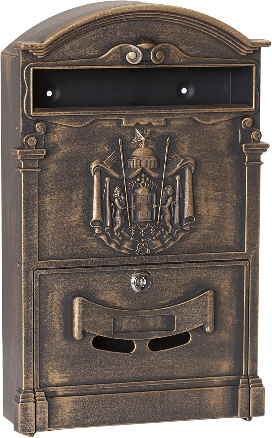 ARREGUI Residencia D-2151/B Individueller Briefkasten aus Aliminium im klassischen Stil, Grösse M (D