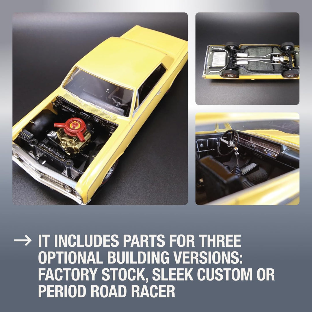 AMT 1964 Olds Cutlass 442 Hardtop Massstab 1:25 Modellbausatz Fabrik Farbe