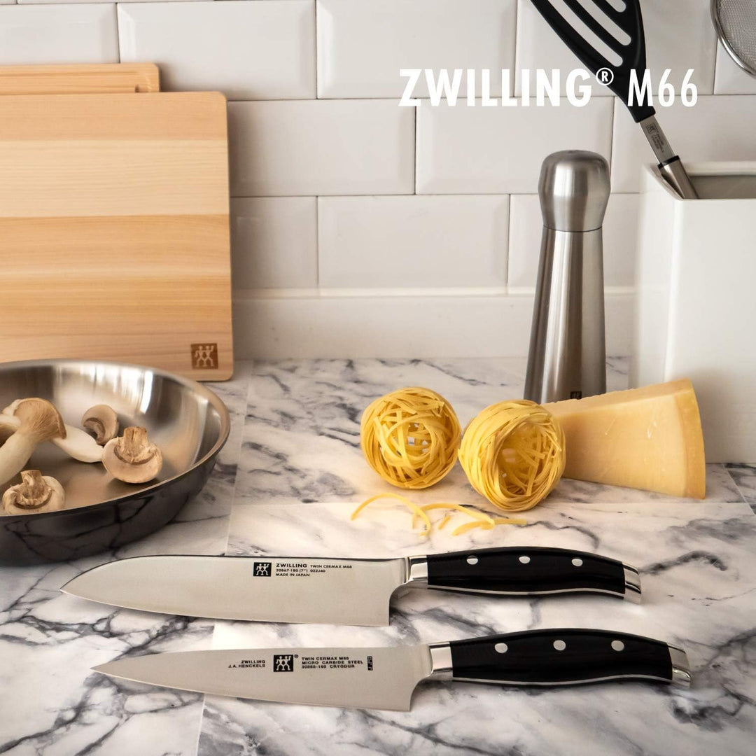Zwilling 30860160 Twin Cermax Fleischmesser, Pulverstahl, Micarta, genietet, 160 mm, schwarz 160mm T