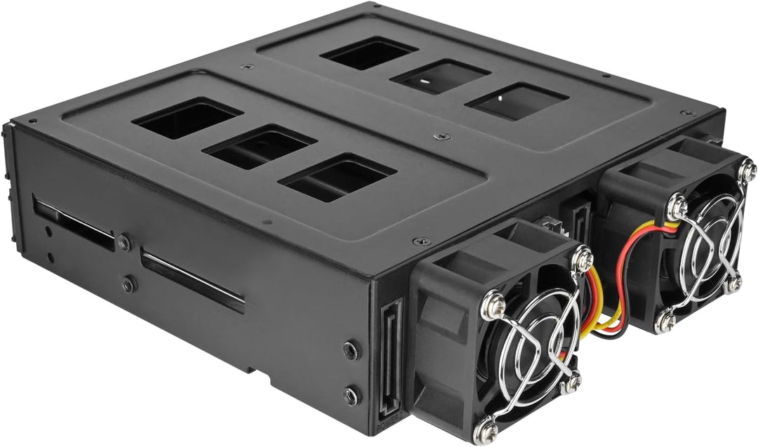 SilverStone Technology SST-FS204B-US - Adapterkäfig für einzelne 5,25-Zoll-Geräteschächte für Vier U