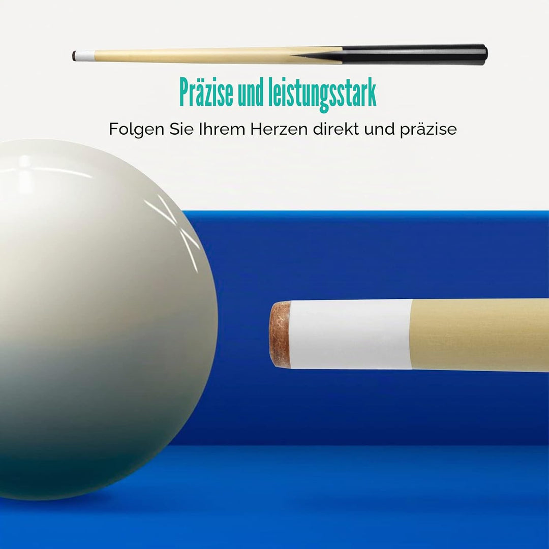 VANLAN Billard-Queue-Sticks aus Holz, Shorty-Queues, Pool-Queues für Kinder, Hartholz, Billardqueue,