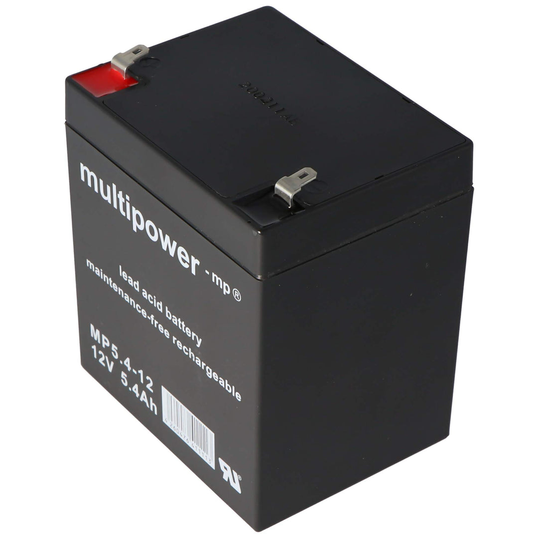 MP5.4-12 Multipower Blei-Akku 12 Volt 5400mAh