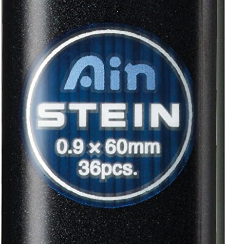 Pentel C279-HBO Ain Stein Feinmine, Strichstärke 0.9 mm, Härtegrad HB, 36 Minen je Dose, HB