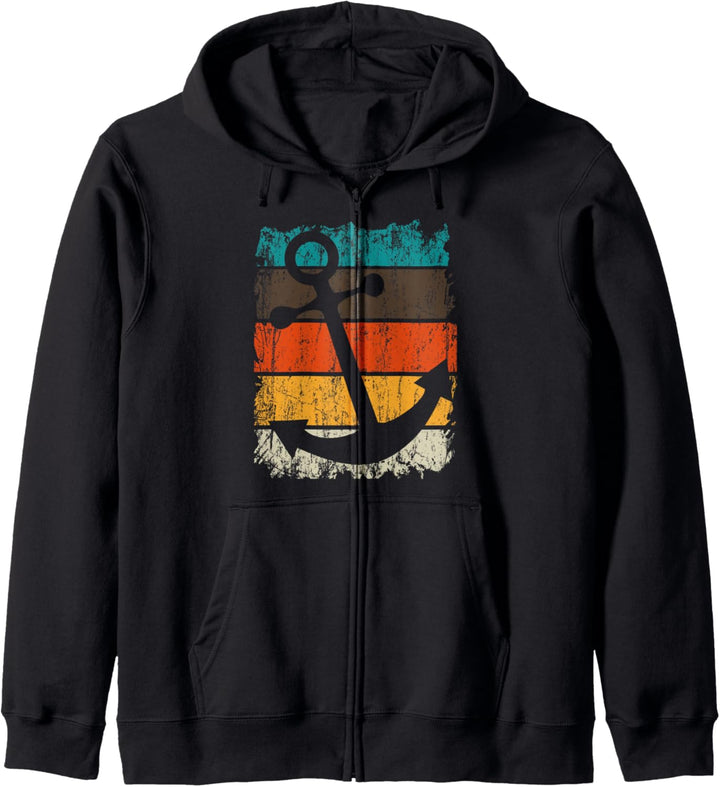 Anker Geschenk Wasser Blau Ostsee Nordsee Kapuzenjacke