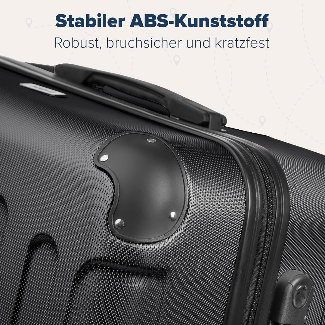 TRVLMORE Handgepäck Koffer 55x40x20cm - Koffer & Trolleys, Reisekoffer mit Rollen, Handgepäck Trolle