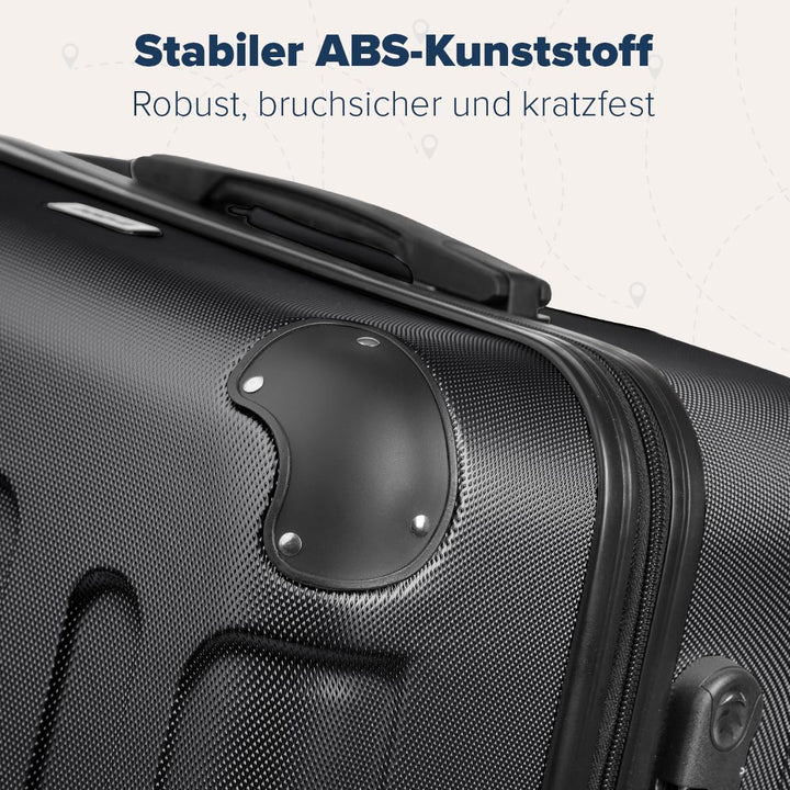 TRVLMORE Handgepäck Koffer 55x40x20cm - Koffer & Trolleys, Reisekoffer mit Rollen, Handgepäck Trolle