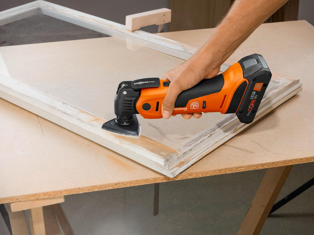 FEIN Multimaster MM 700 Max, Unser bestes MultiTool mit Bi-Metall-Sägeblatt für Holz, Metall und Kun