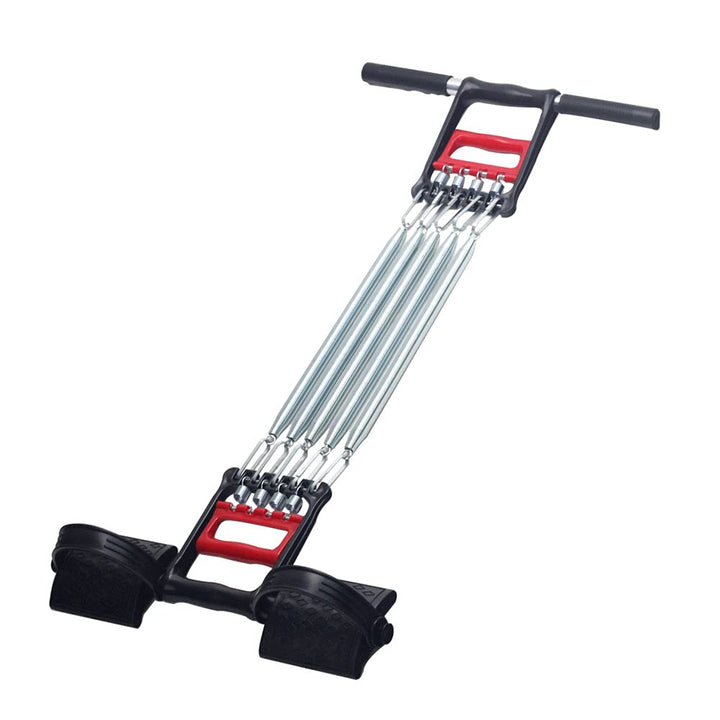 Mehrfunktion Expander Fitness mit Fusspedal für Brust Arm Oberkörper Muskeltraining