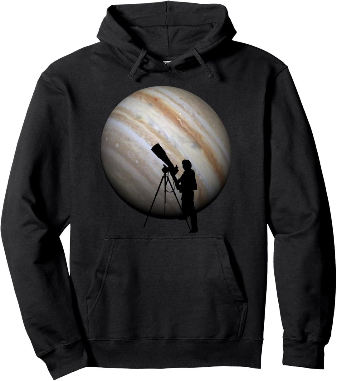 Astronomie Astrologie Planeten Sterne Jupiter Geschenkidee Pullover Hoodie