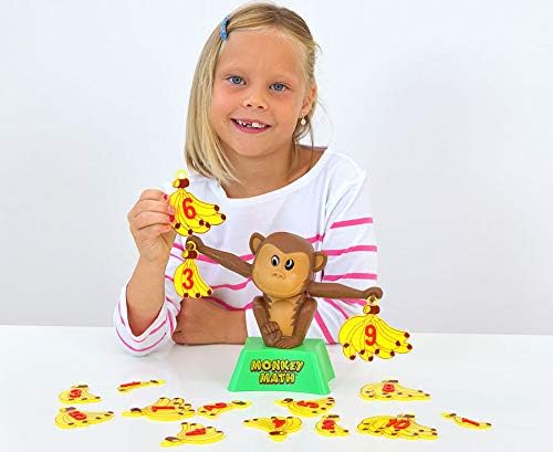 Betzold - Mathematik-Lernspiel Monkey Math - Kinder Rechnen Lernen Rechenspiel Mehrfarbig, Mehrfarbi