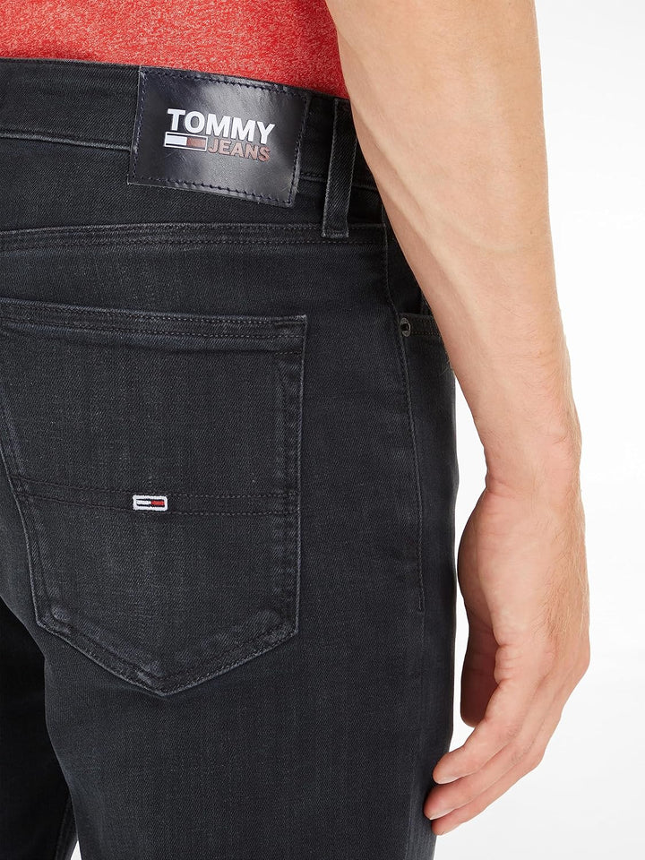 Tommy Jeans Herren Simon Skny Dyjbk Jeanshosen 36W / 36L Schwarz (Dynamic Jacob Black), 36W / 36L Sc