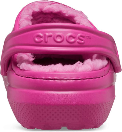 Crocs Unisex Classic Lined Clogs 36/37 EU Fuchsia Fun, 36/37 EU Fuchsia Fun