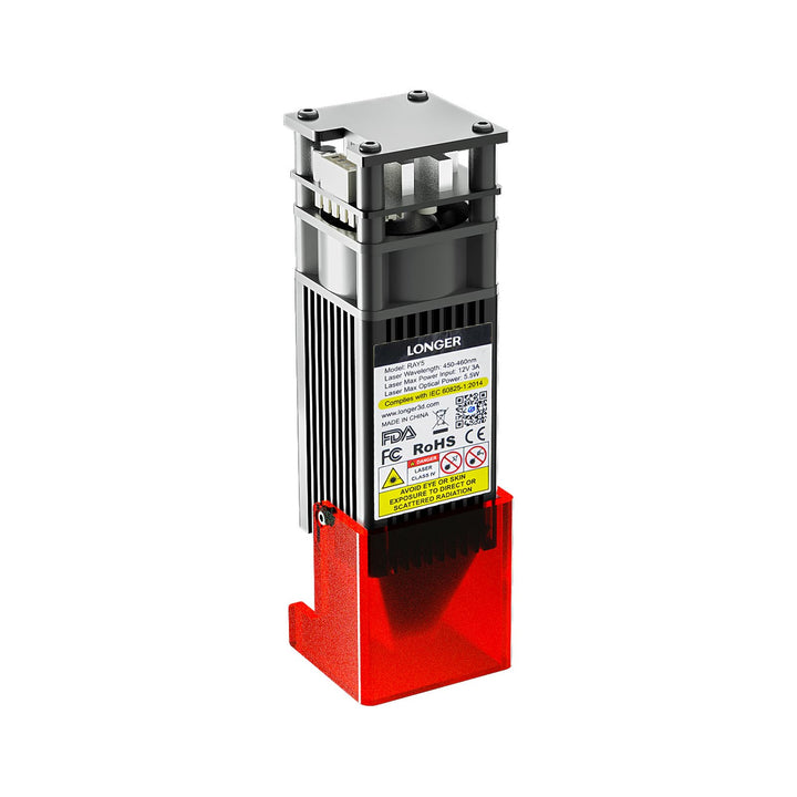 LONGER RAY5 10W Lasergraviermodul, DIY Laserkopf für Laser Engraver