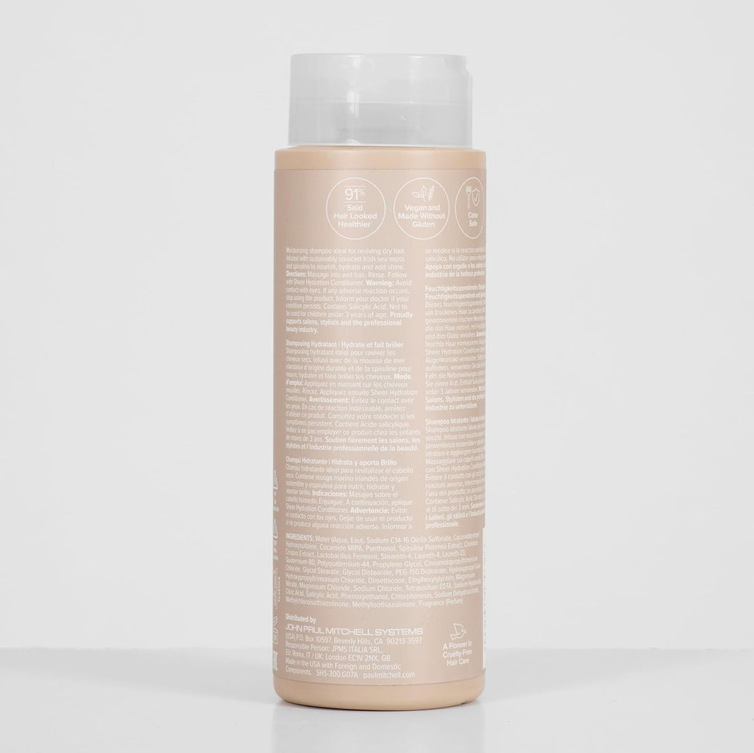 Paul Mitchell Instant Moisture Shampoo - feuchtigkeitsspendende Haarwäsche, Pflege-Shampoo ideal für