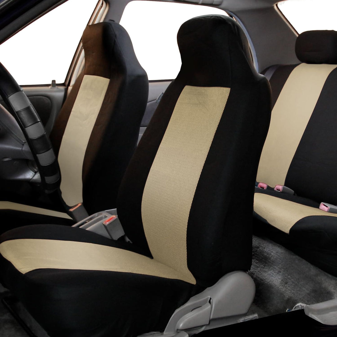 Vorderen Satz AutoSitzbezüge, Beige Beigefarbenes Front-Set Front Set, Beigefarbenes Front-Set Front