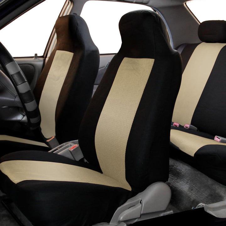 Vorderen Satz AutoSitzbezüge, Beige Beigefarbenes Front-Set Front Set, Beigefarbenes Front-Set Front