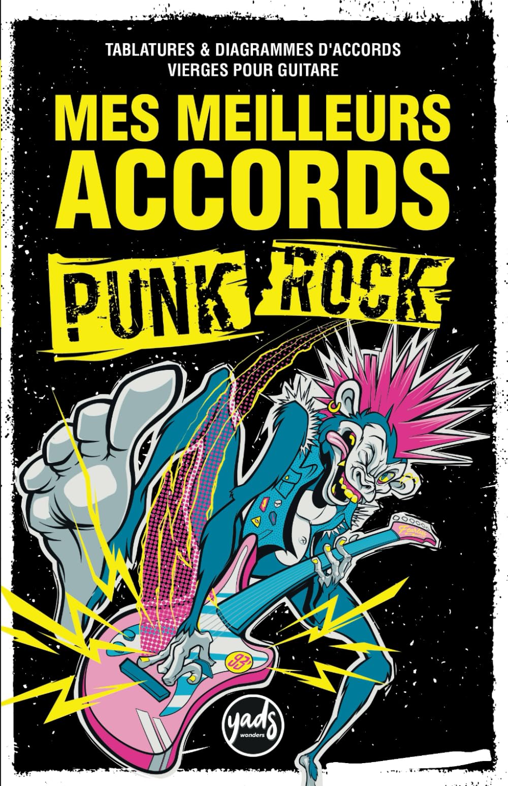 MES MEILLEURS ACCORDS PUNK ROCK à la guitare I Carnet de tablatures &amp; diagrammes d&