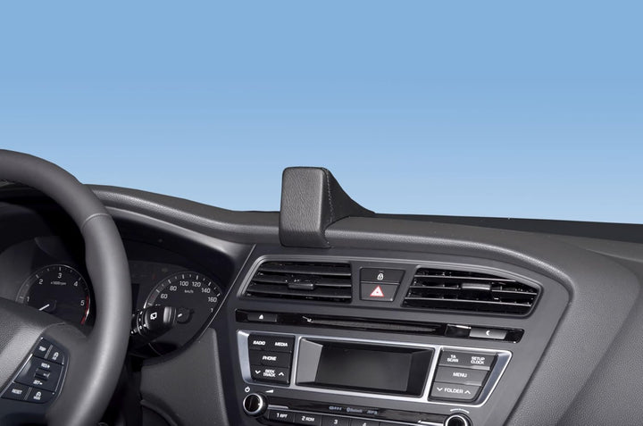KUDA 5745 Halterung Kunstleder schwarz für Hyundai i20 GB ab 2014 bis 2018, 5745