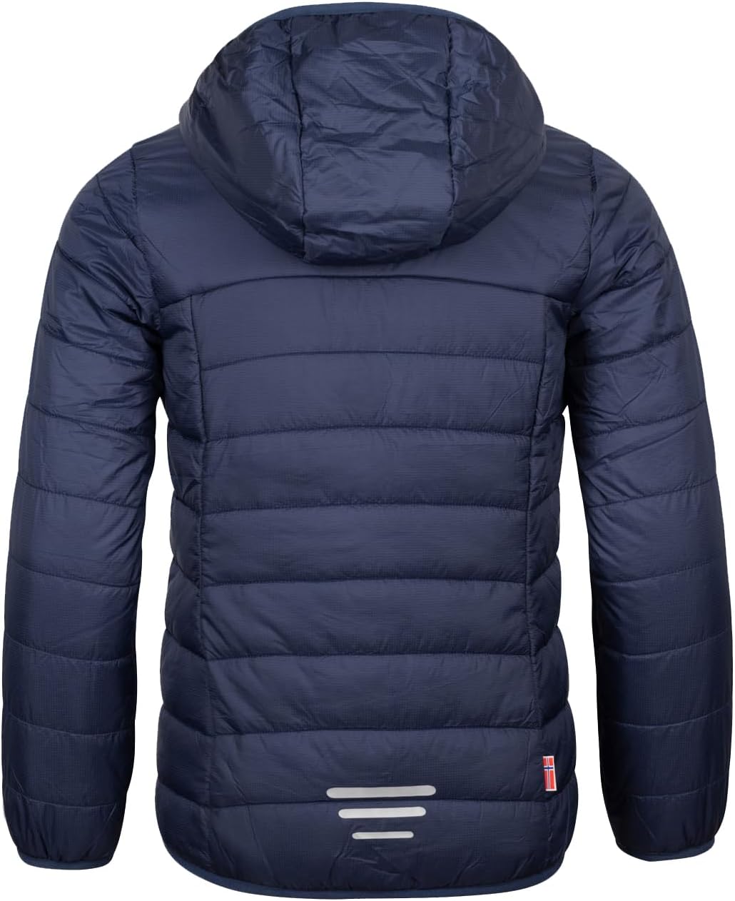 Trollkids Kids Eikefjord Jacket Navy/Fireberry 98, Navy/Fireberry 98