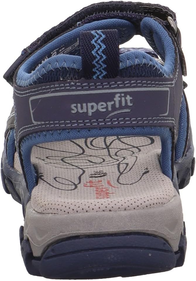 Superfit Jungen Hike Sandalen 27 EU Blau 8008, 27 EU Blau 8008