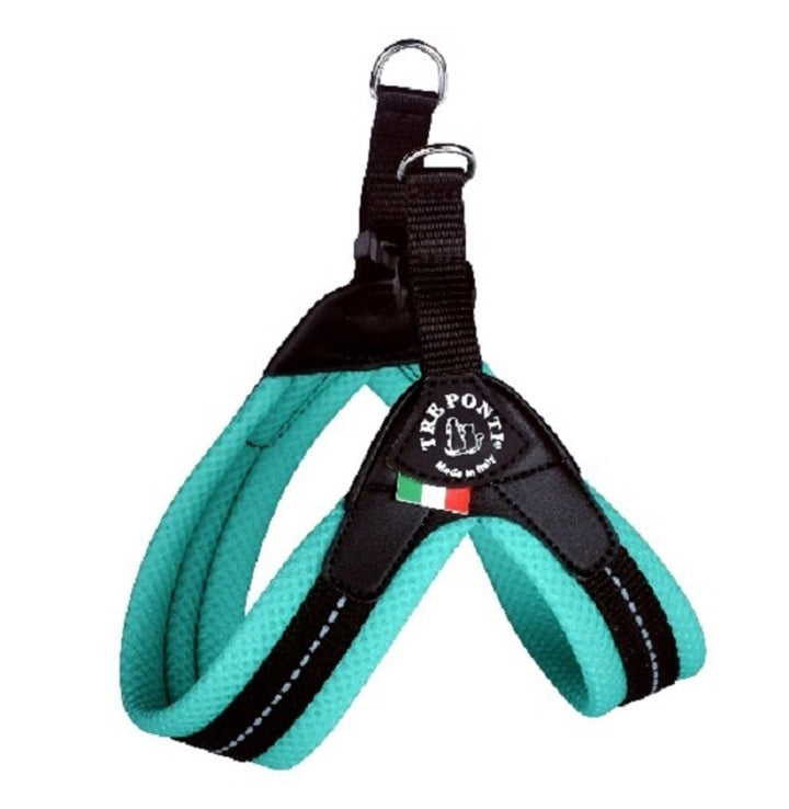 Tre Ponti Geschirr Easy Fit Soft Mesh mit Click Verschluss in div. Farben und Grössen, Grösse:Gr 1.