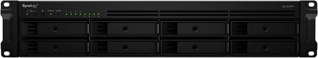 Synology RackStation RS1221RP+ NAS/Storage Server Rack (2U) Ethernet LAN Black V1500B