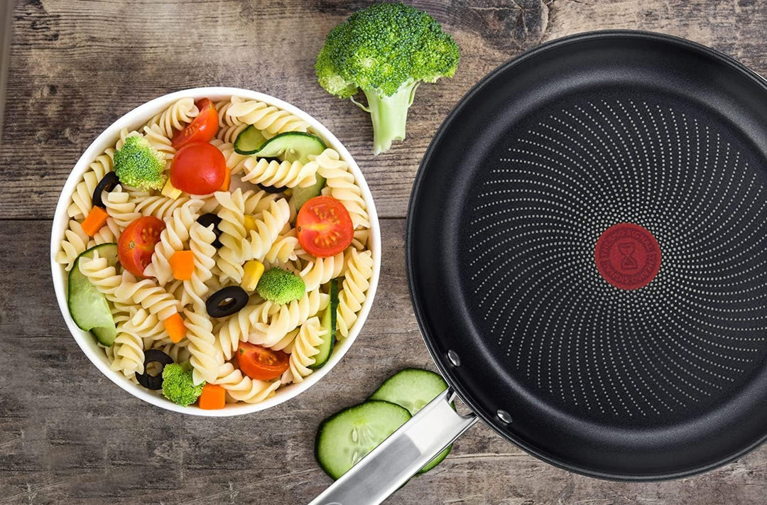 TEFAL Intuition B8170444 Bratpfanne, Edelstahl, Induktion, 24 cm, 24 cm