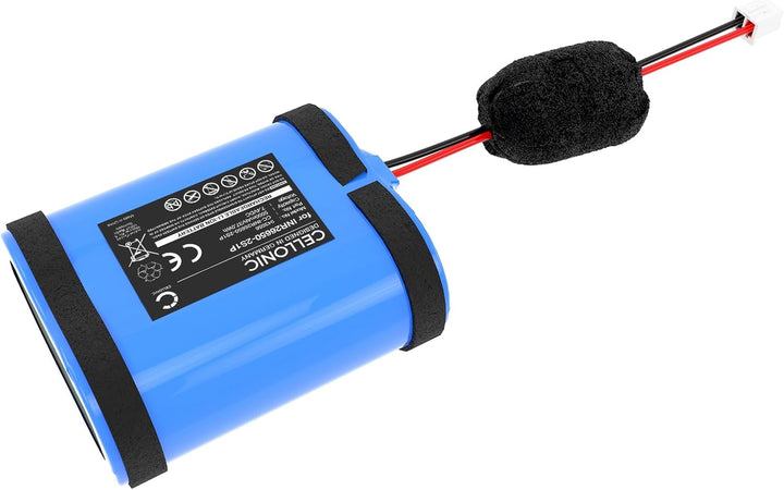 CELLONIC, Lautsprecherakku kompatibel mit Teufel ROCKSTER XS (2016) (5000mAh, 7.4V) Ersatzakku INR26