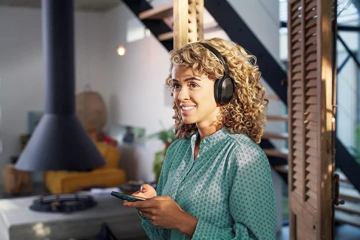 Philips Kabellos Over-Ear Kopfhörer mit Mikrofon/Bluetooth, Active Noise Cancelling, 30 Stunden Spie