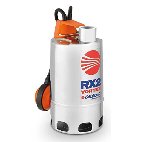 VORTEX Submersible Pump Dirty Water RXm 2/20 5M 0,5Hp 240V Pedrollo