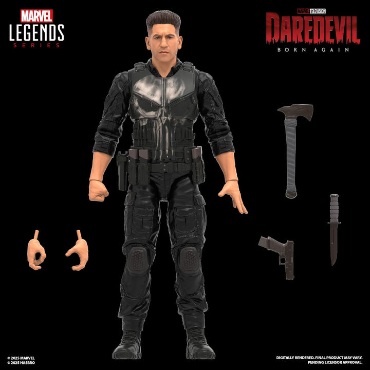 Marvel Legends Series Daredevil: Born Again Punisher Action-Figur