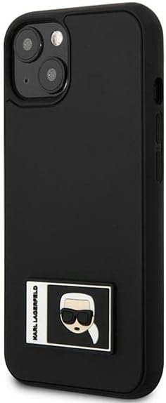 KARL LAGERFELD KLHCP13S3DKPK Hülle für iPhone 13 Mini 5,4" schwarz/Black hardcas