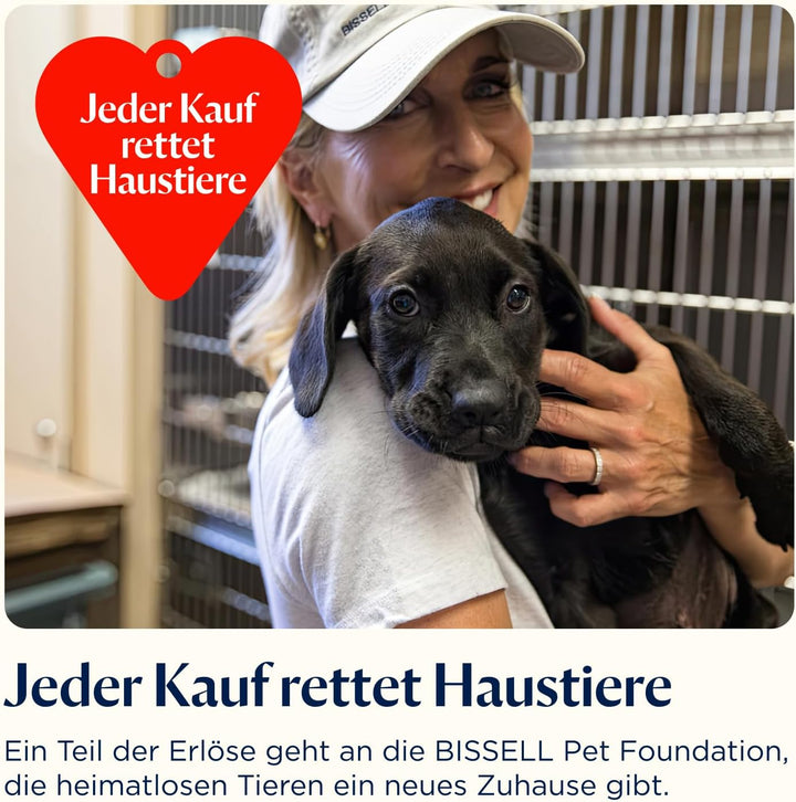 Bissell PowerClean, kabelloser Staubsauger, 200W, LED-Leuchten, Nicht verheddernde Bürstenrolle, 3-i