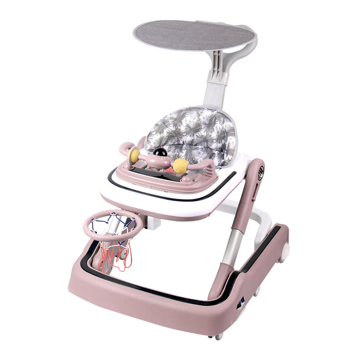 Lauflernhilfe für Babys, Lauflernhilfe mit Sonnenblende, geeignet für 6-36 Monate, höhenverstellbar,