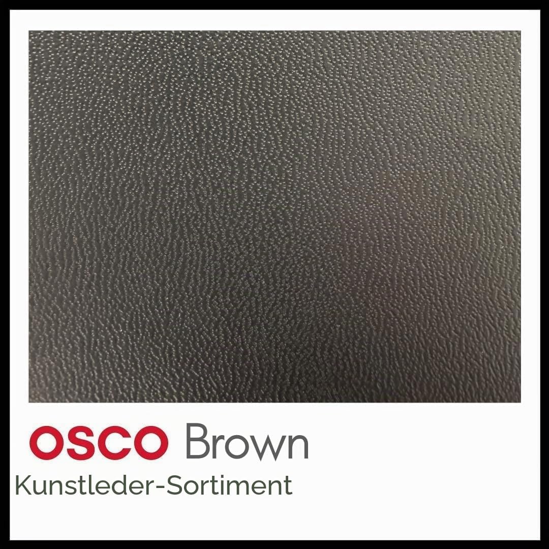 Osco Faux Leather 2 Tier Sorter with Letter Tray - Brown Single, Single