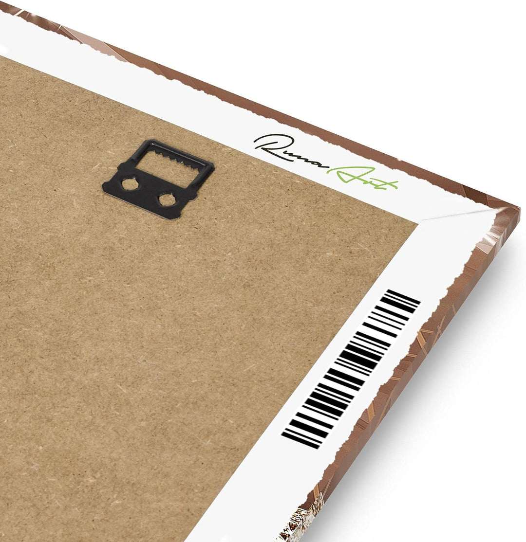 Runa Art Wandbilder Buddha Feng Shui 5 Teilig Bild auf Vlies Leinwand Deko Wohnzimmer Schlafzimmer D