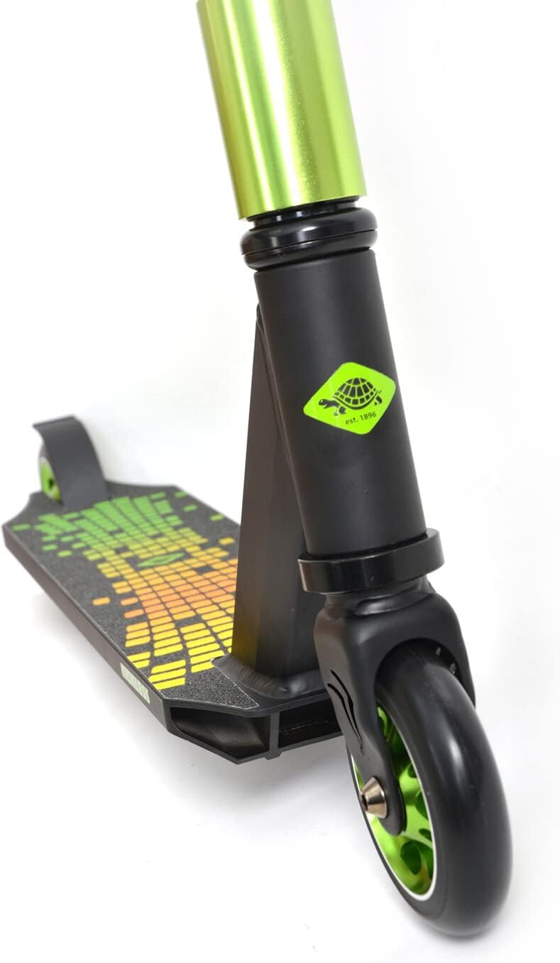 Schildkröt Stunt Scooter Kickless, toller Stuntscooter mit HIC-Compression und Alu-Felge, 100 mm PU