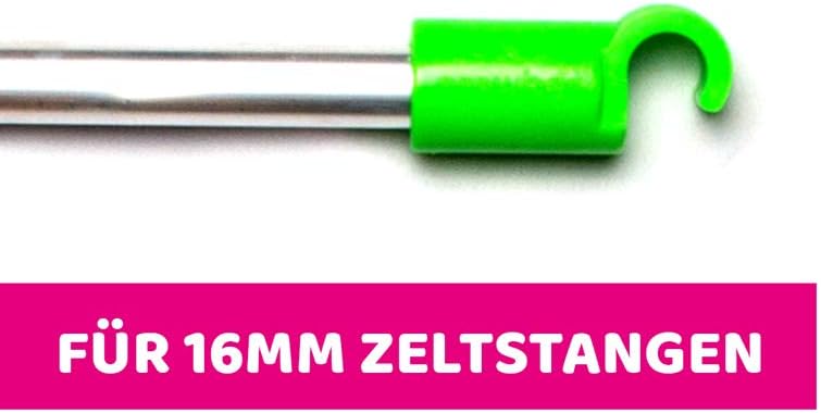 growber - Fixture Poles Für 16mm Zeltstangen - Stangen Set für Growbox und Growzelt