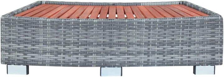 yorten Spa Einstiegsstufe Whirlpool Einstieg Treppe Trittstufe Einstiegshilfe Einstiegstreppe Grau P